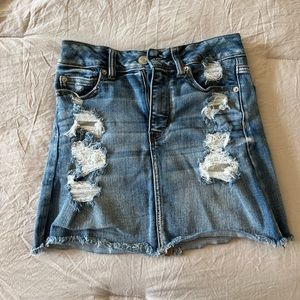 American Eagle Jean Skirt